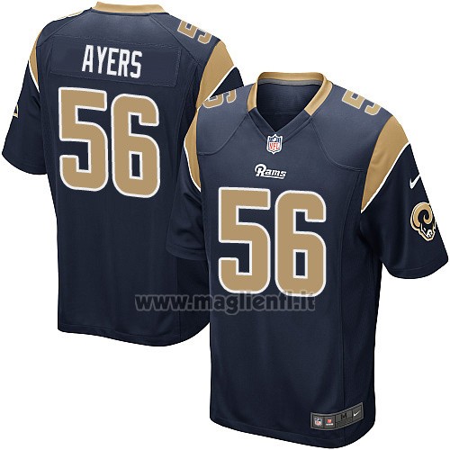 Maglia NFL Game Los Angeles Rams Ayers Nero